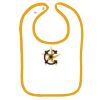 Infant Contrast Trim Terry Bib Thumbnail