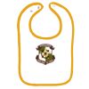 Infant Contrast Trim Terry Bib Thumbnail